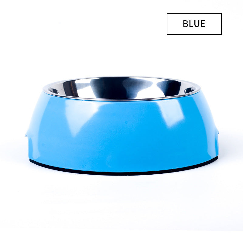 Stylish Pet Bowl with a Stainless Steel Inner Bowl