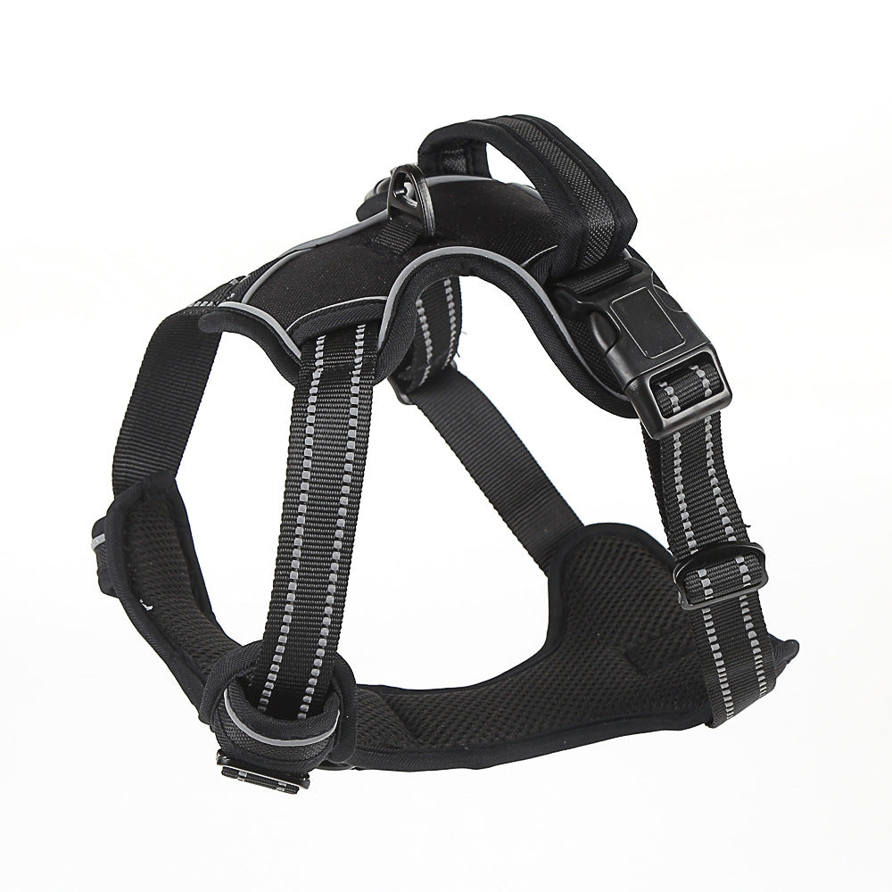 No Pull Dog Harness - Breathable Reflective Pet Harness Vest