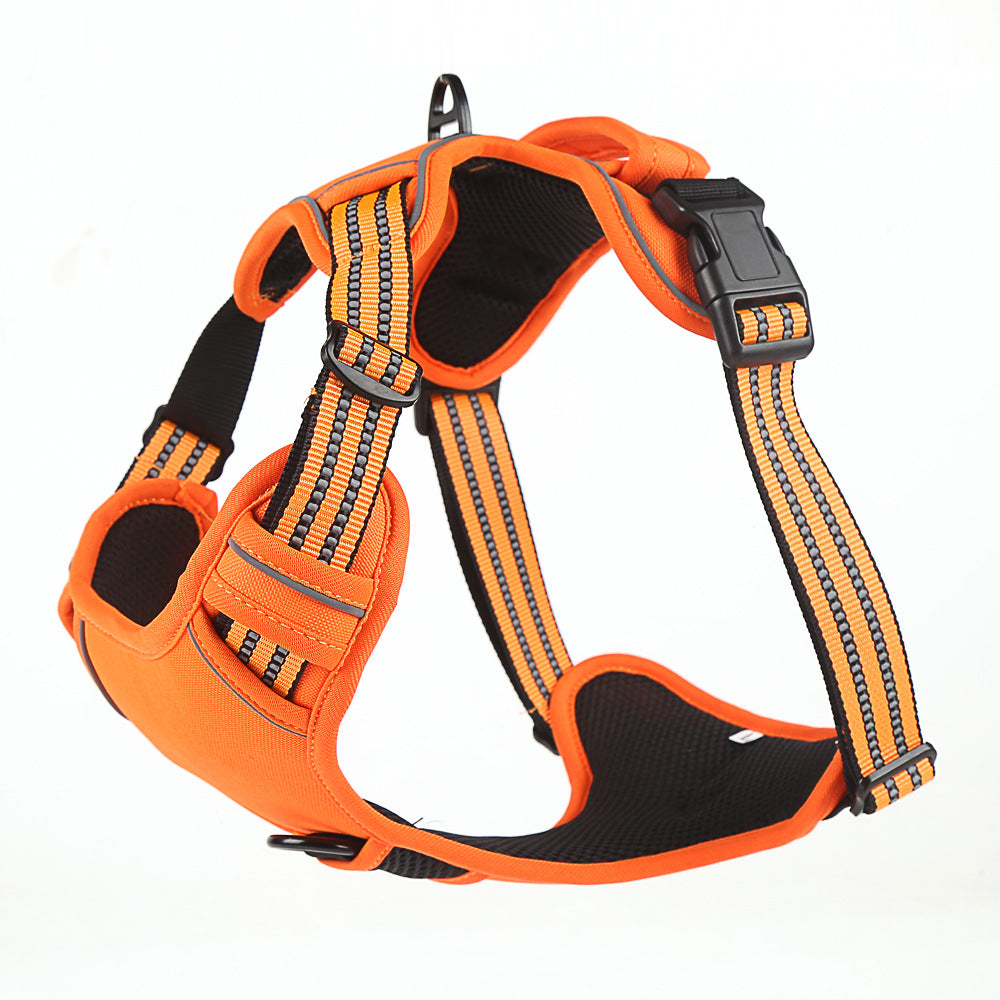 No Pull Dog Harness - Breathable Reflective Pet Harness Vest