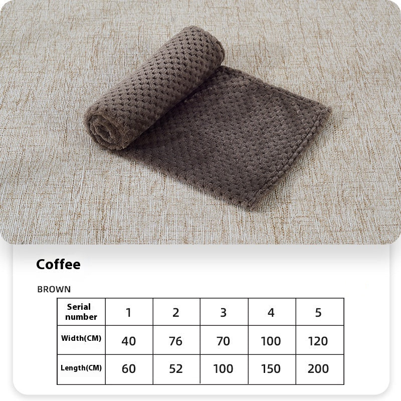 Fleece Pet Blanket / Throw - Various Sizes & Colours