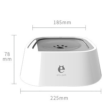 Clever Pet Water Bowl - Prevents Spills & Mess