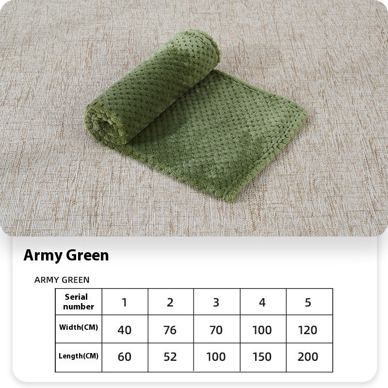 Fleece Pet Blanket / Throw - Various Sizes & Colours