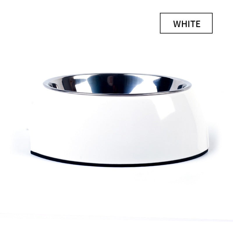 Stylish Pet Bowl with a Stainless Steel Inner Bowl