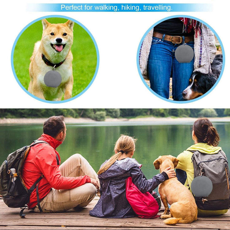 Rubber Foldable Double Bowl Pet Bowls