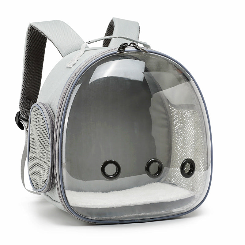 Pet Backpack with Clear Window - Carrier / Holder - 600D Oxford fabric