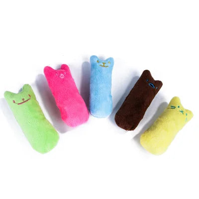 Catnip Toy - Teeth Grinding Catnip Toys, Interactive Plush Cat Toy