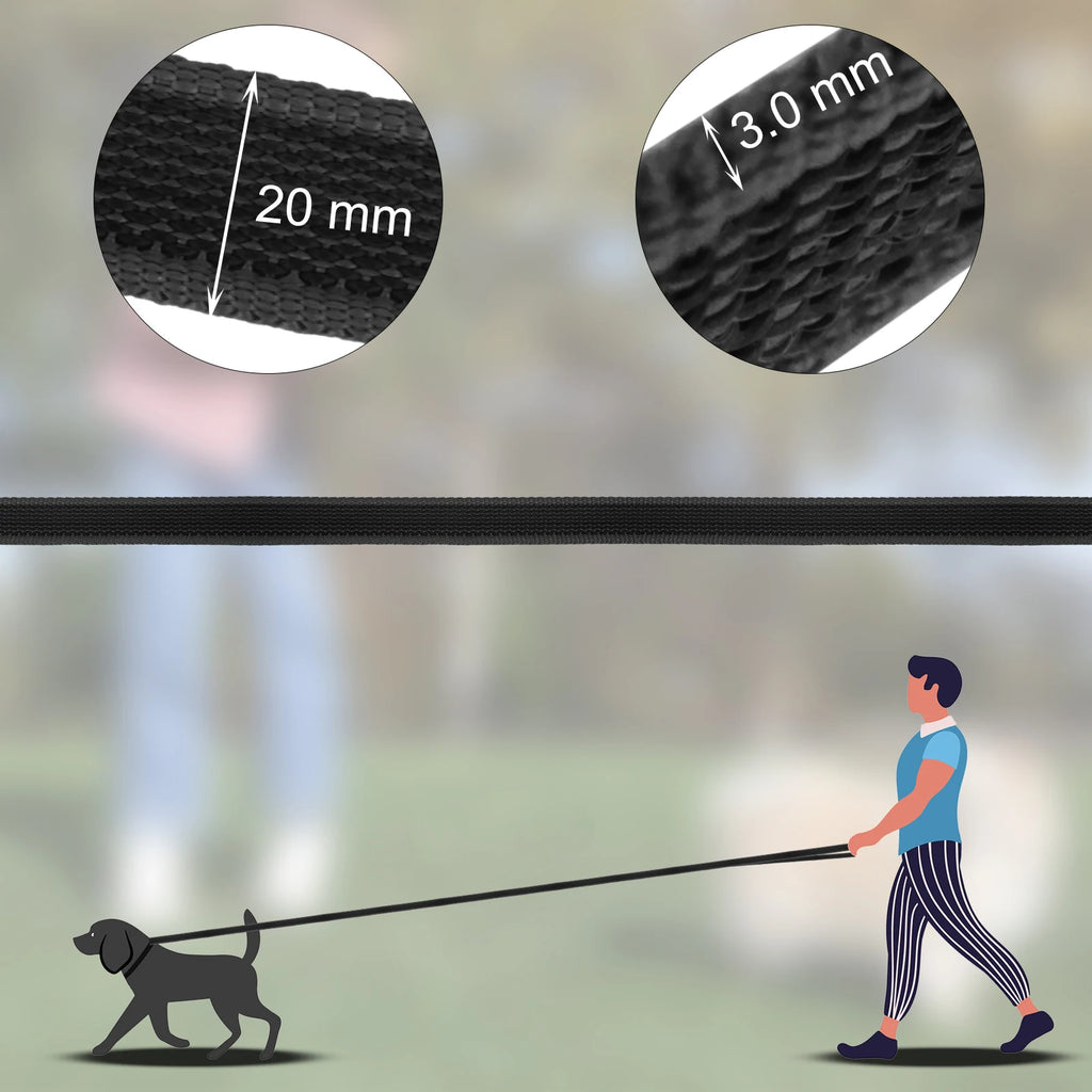 High Quality Latex Silk Easy and Convenient Training Lead - 1.5M/2M/3M/5M/10M/15M Long Dog Leash