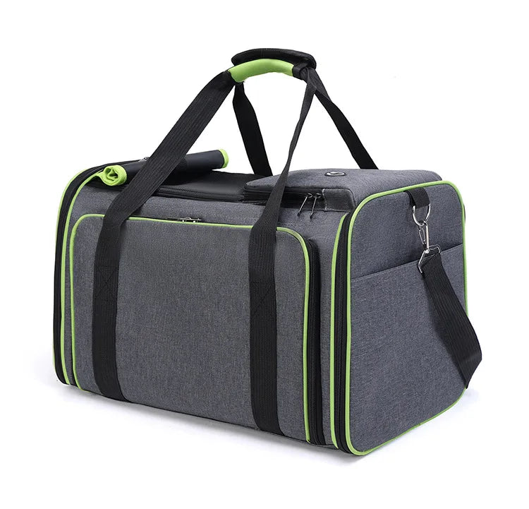 Expandable Pet Carrier - Soft Sided Dog or Cat Carrier Bag