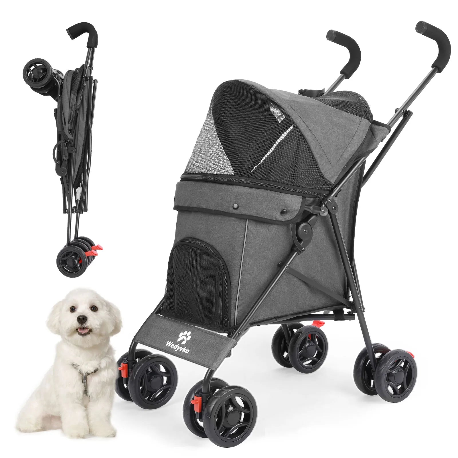 Lightweight Folding Pet Stroller