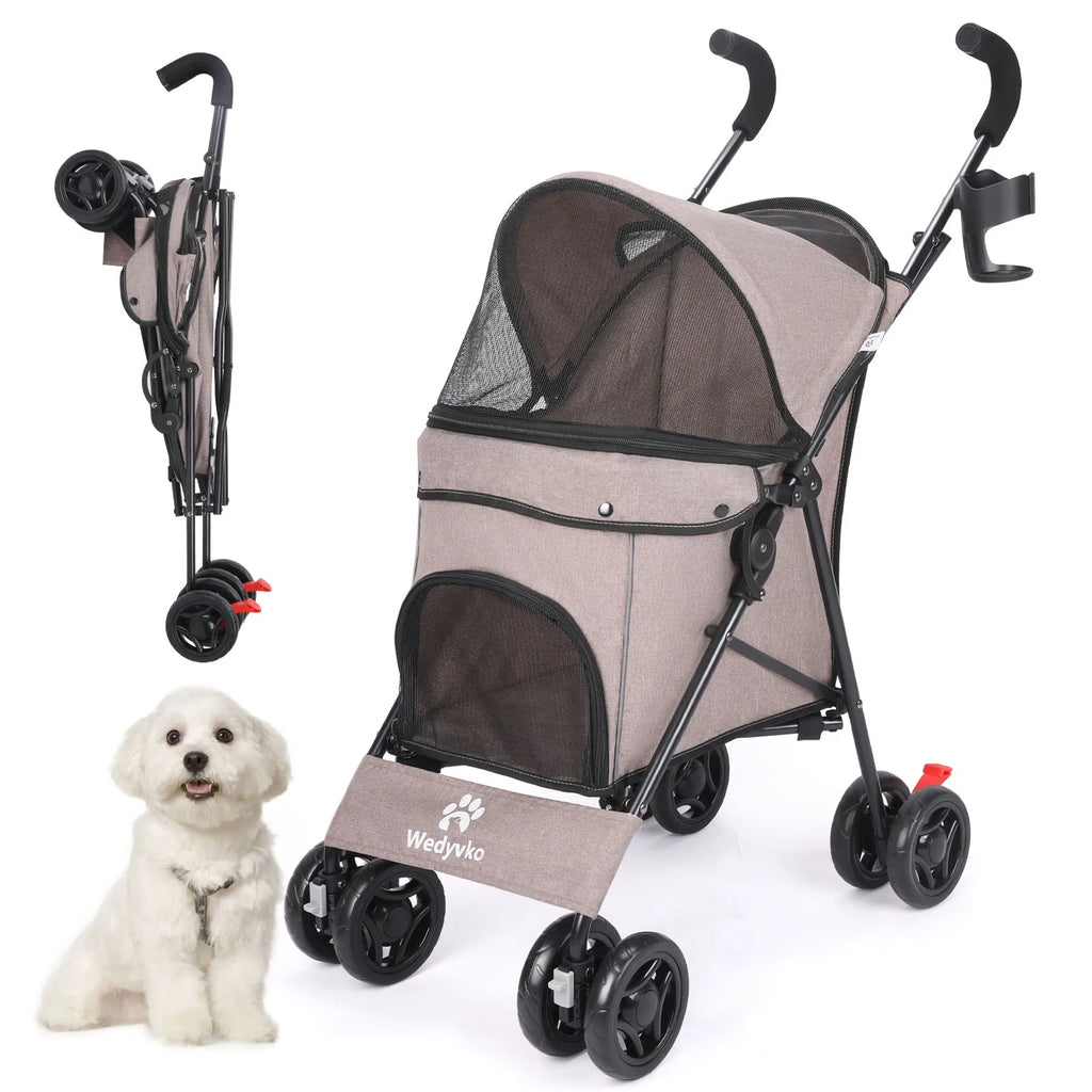 Lightweight Folding Pet Stroller