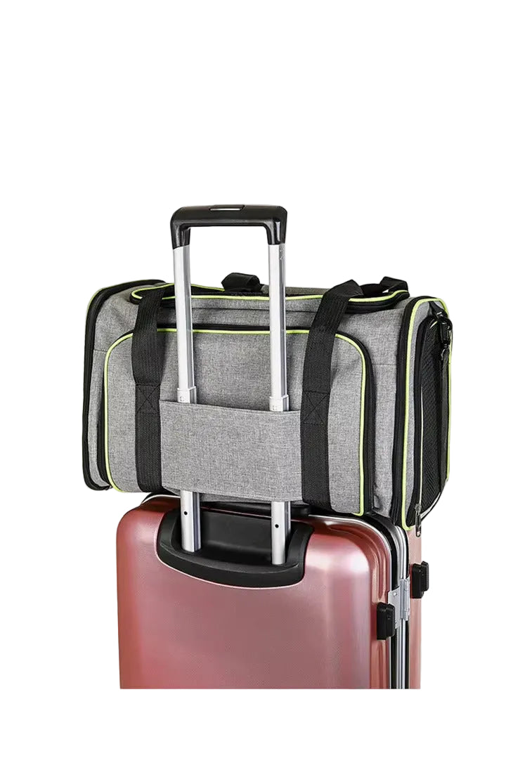 Expandable Pet Carrier - Soft Sided Dog or Cat Carrier Bag