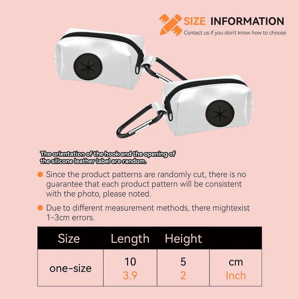 Stylish Pet poop Bag Holder - Suitable for all poo bag rolls