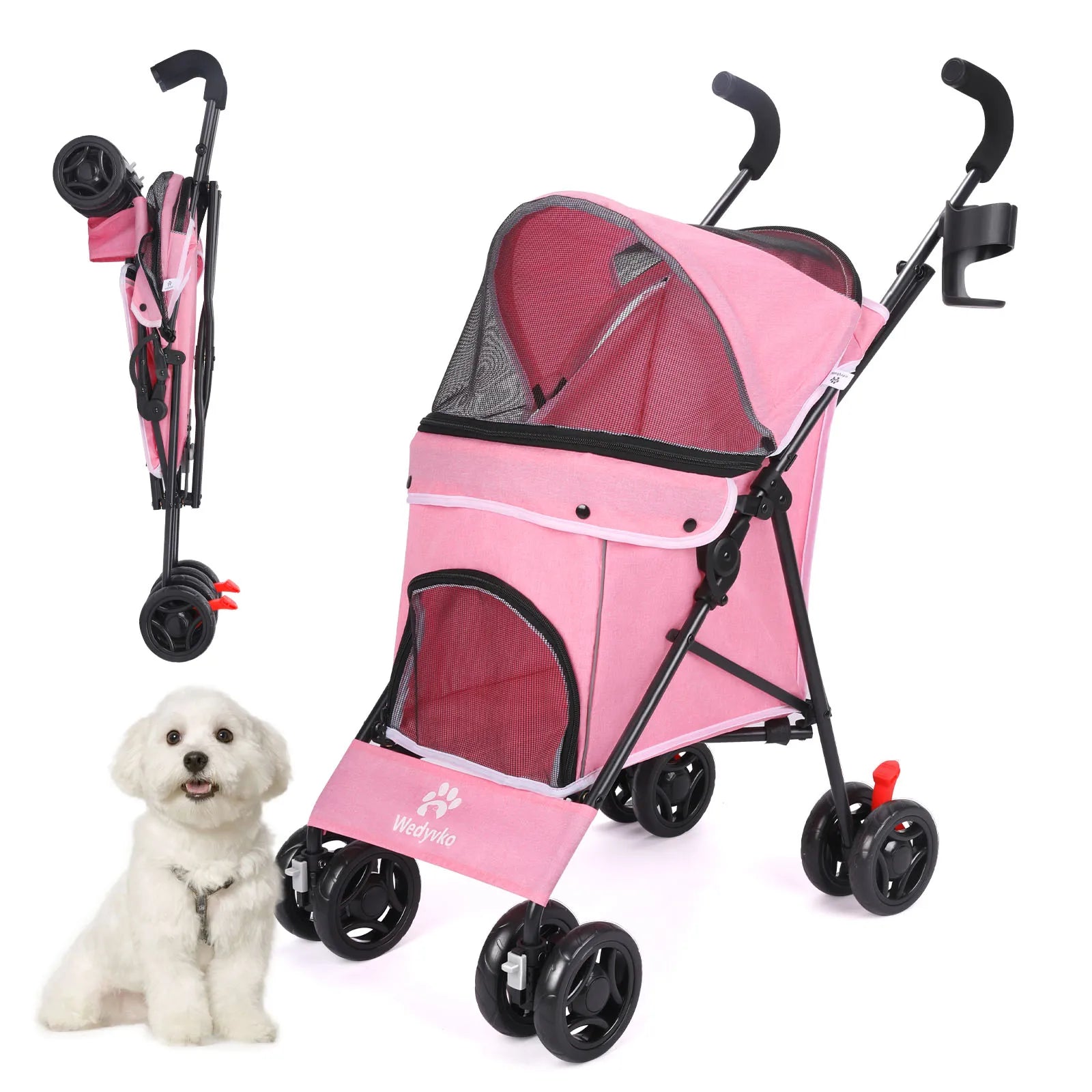 Lightweight Folding Pet Stroller