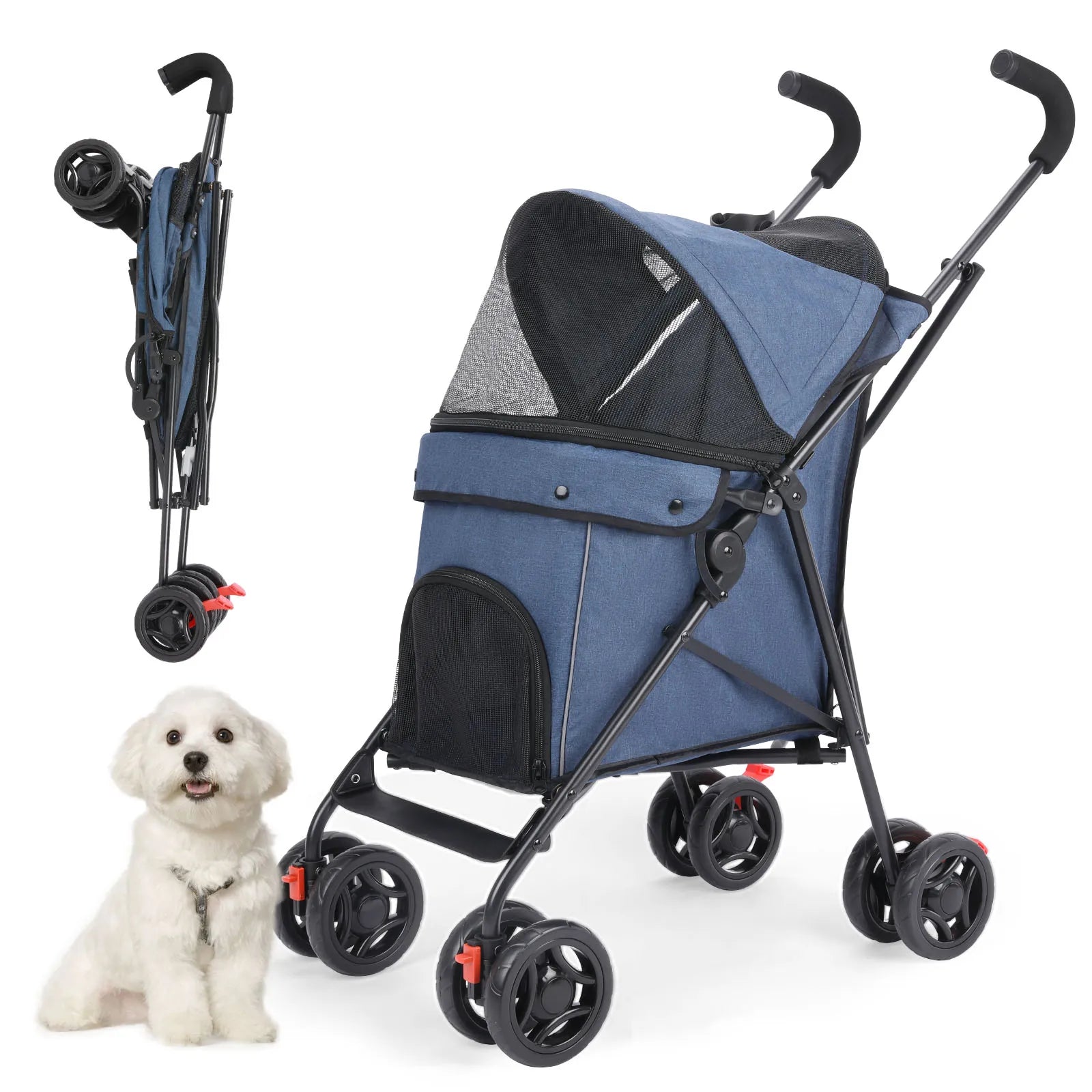 Lightweight Folding Pet Stroller