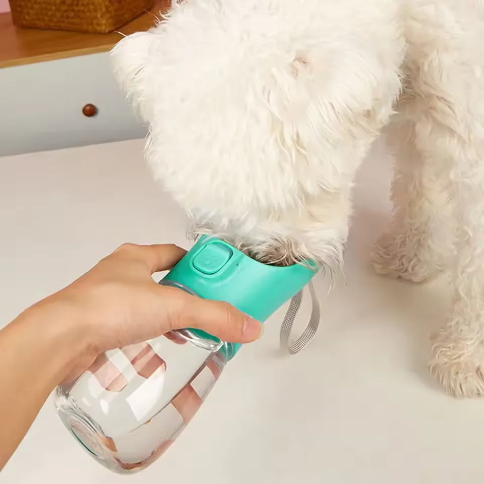 Portable dog water bottle - Keep your dog hydrated whilst out and about - Save with multibuy