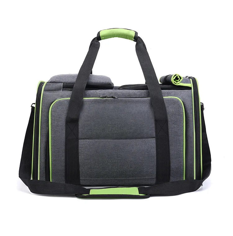 Expandable Pet Carrier - Soft Sided Dog or Cat Carrier Bag
