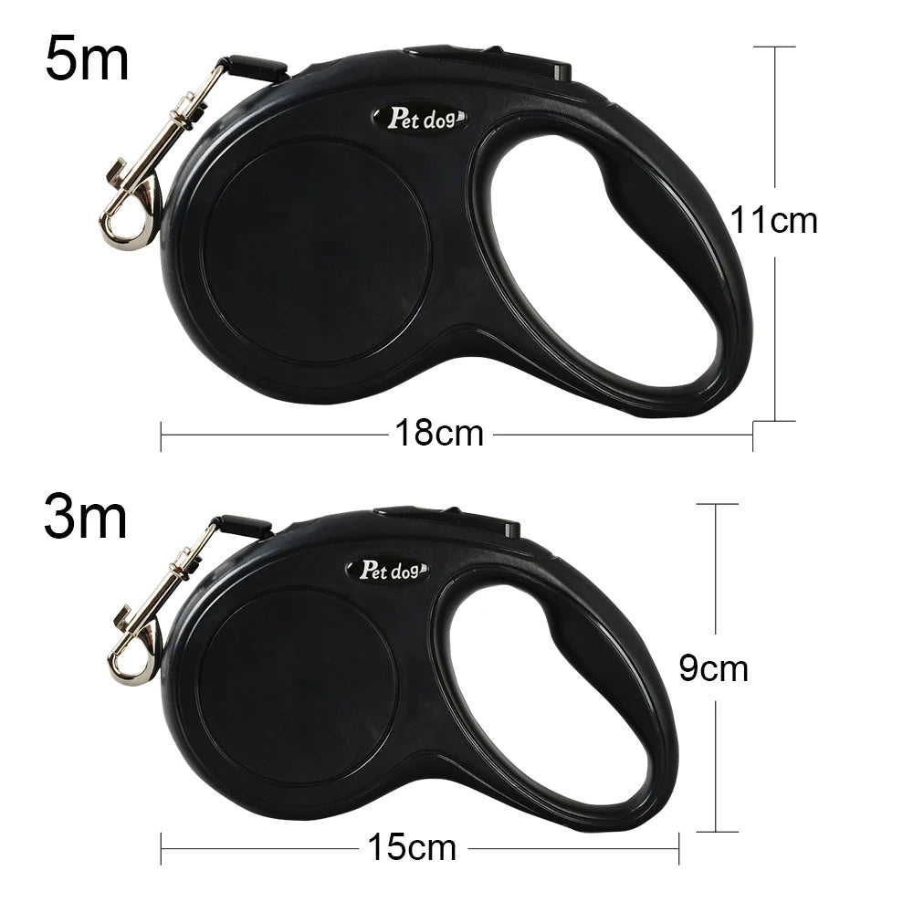 Retractable Pet Leash - Pet Lead 3M or 5M