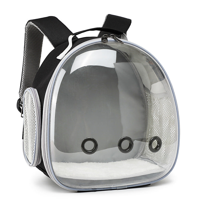 Pet Backpack with Clear Window - Carrier / Holder - 600D Oxford fabric