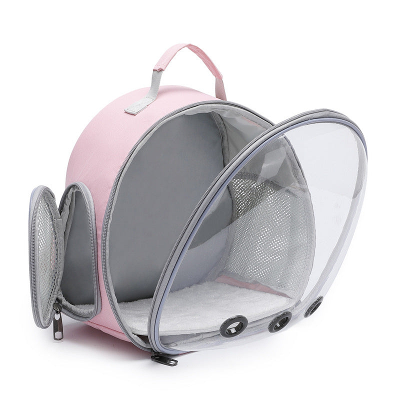 Pet Backpack with Clear Window - Carrier / Holder - 600D Oxford fabric